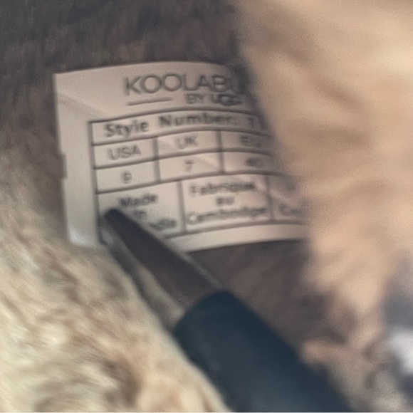 NEW! Koolaburra by UGG Women’s Starleen Abstract Leopard Fluff Slippers - Size 9 - Picture 7 of 11